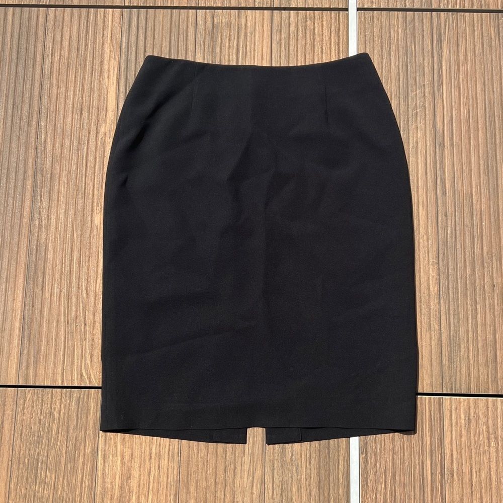 Ann Taylor Classic Black Pencil Skirt